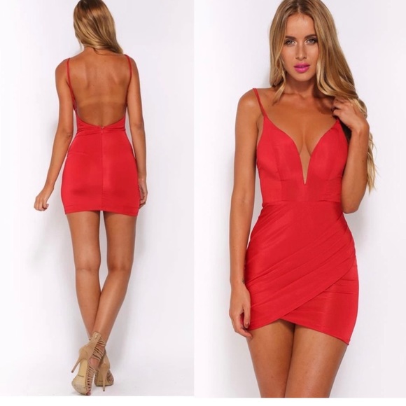 Hello Molly Red Dress - Picture 1 of 11